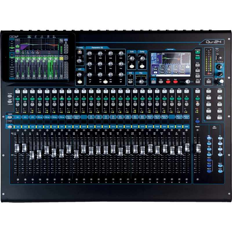 Console Numérique QU24 Allen&heath 24 Entrées