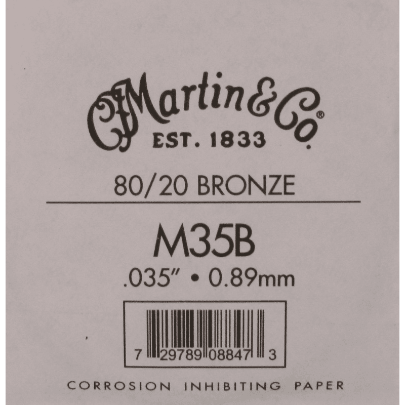 Cordes Martin Corde Filee Bronze 035 M35B | Ubico Musique