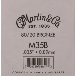 Cordes Martin Corde Filee Bronze 035 M35B | Ubico Musique