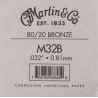 Corde Martin & CO Corde 032 File Bronze | Ubico Musique