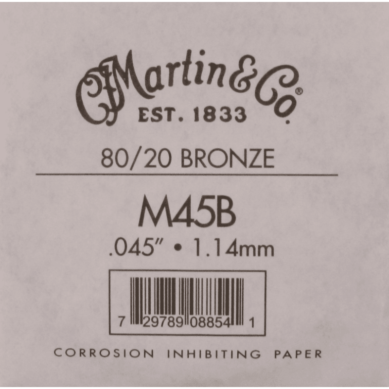 Cordes Martin Corde Filee Bronze 045 | Ubico Musique