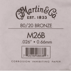 Cordes Martin Corde 026 File Bronze | Ubico Musique
