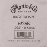 Cordes Martin Corde 026 File Bronze | Ubico Musique