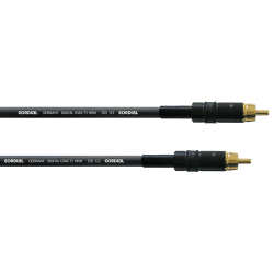 Cordial - Spdif CPDS2CC 2x RCA - 2m | Ubico Musique