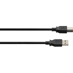 Câble Cordial CUSB3 USB A/usb B - 3m | Ubico Musique