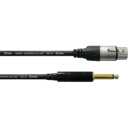 Cable XLR Fem. / Jack 2 Points - 10 M Cordial