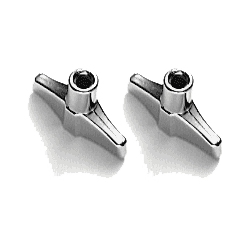 Accessoire Pearl '2 Ecrous Papillon M6+RONDELLES
