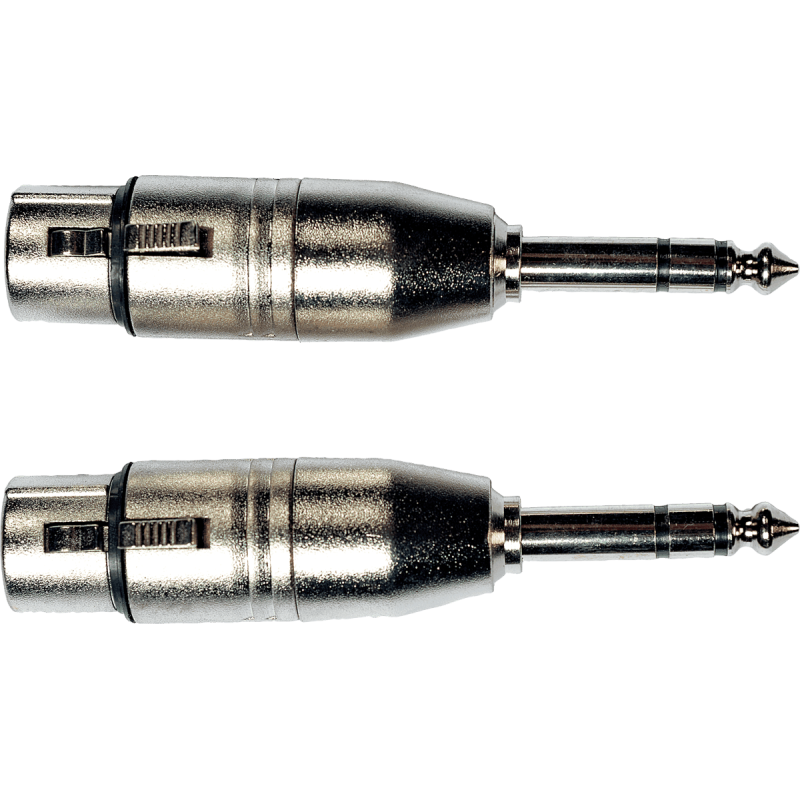 Fiche Yellow Cable AD26 Jack Stéréo Mâle/xlr Femelle