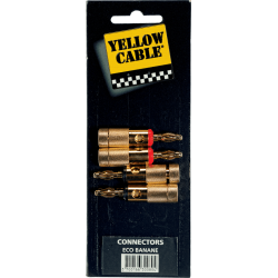 Fiche Yellow Cable Fiche Banane X 2x2 | Ubico Musique