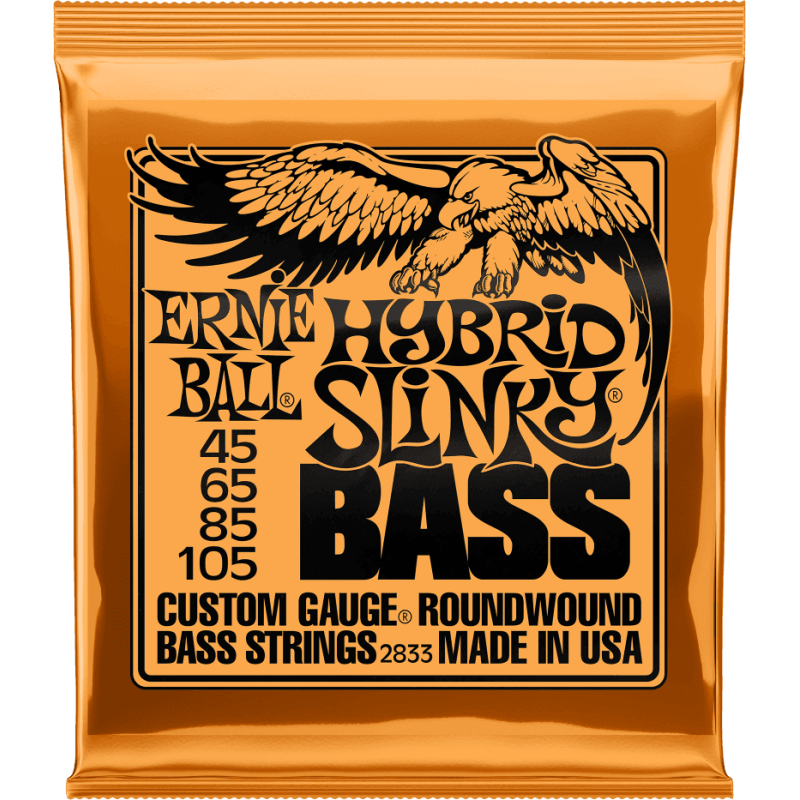 Cordes Ernie Ball Hybrid Slinky 45-65-85-105 | Ubico Musique