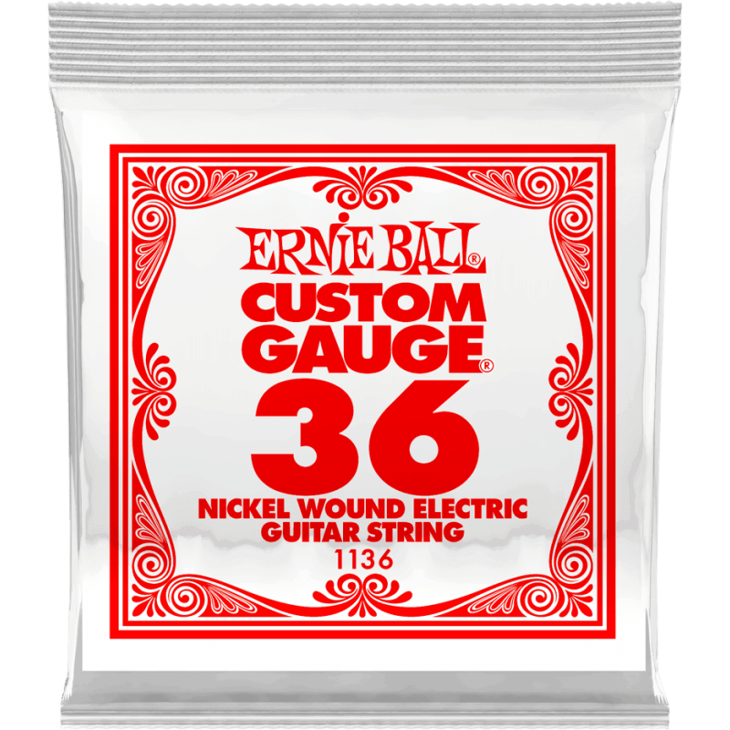 Corde Ernie Ball 036 Filee | Ubico Musique