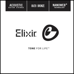 Cordes Elixir Corde Acoustique Nanoweb 045 | Ubico Musique