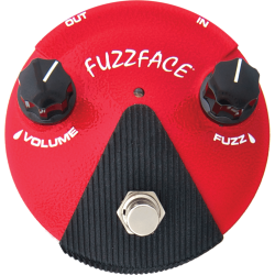 Pedale D'effet Dunlop FFM2 Fuzz Face Mini - Germanium Red