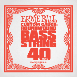 Corde Ernie Ball 040 Detail Basse Slinky Nickel