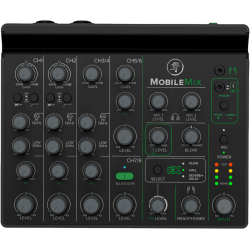 Table Mobilemix Batterie Mixer USB 8 Canaux BT - Mackie