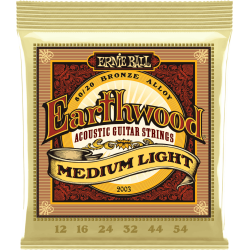 Ernie Ball Earthwood Medium Light 80/20 Bronze 12-54