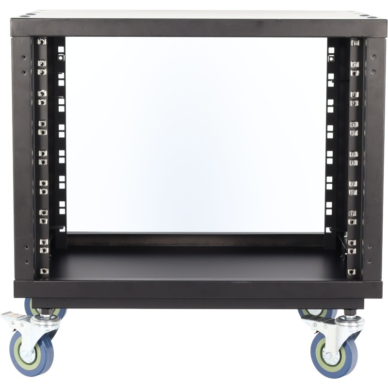 Algam Audio IR-8G – Rack studio 8U 19″ sur roulettes