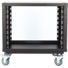 Algam Audio IR-8G – Rack studio 8U 19″ sur roulettes