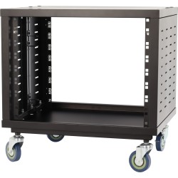 Algam Audio IR-8G – Rack studio 8U 19″ sur roulettes