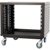 Algam Audio IR-8G – Rack studio 8U 19″ sur roulettes