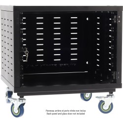 Algam Audio IR-8G – Rack studio 8U 19″ sur roulettes