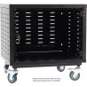 Algam Audio IR-8G – Rack studio 8U 19″ sur roulettes
