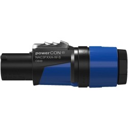 Fiche POWERCON, femelle, Type A, pour câbles 6/12mm NEUTRIK