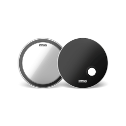 Pack EVANS EMAD2 System pour grosse caisse, 22 pouces