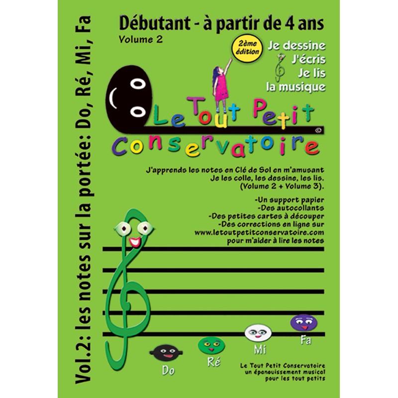 Je dessine, j'écris, je lis la musique Vol. 2 - Kaczmarek