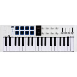 Arturia MiniLab 37 Blanc - Clavier maître MIDI | Ubico Musique