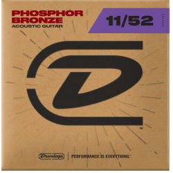 Dunlop Phosphor Bronze 11-52 - Cordes guitare folk | Ubico Musique