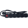 Algam Lighting MULTI-5S - Multiprise 5 prises interrupteur