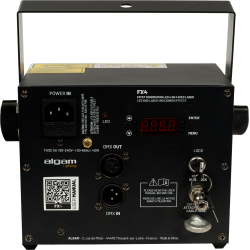 Algam Lighting FX-4 - Combo 4-en-1 gobos, Magic Ball, laser, strobe