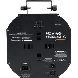 Algam Lighting Moving Mirror 6 - Effet boule à facettes motorisé