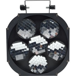 Algam Lighting Moving Mirror 6 - Effet boule à facettes motorisé
