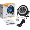 Algam Lighting PARWASH76-RING - PAR LED 7x6W + anneau RVB