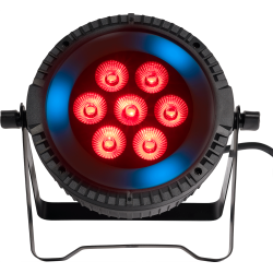 Algam Lighting PARWASH76-RING - PAR LED 7x6W + anneau RVB