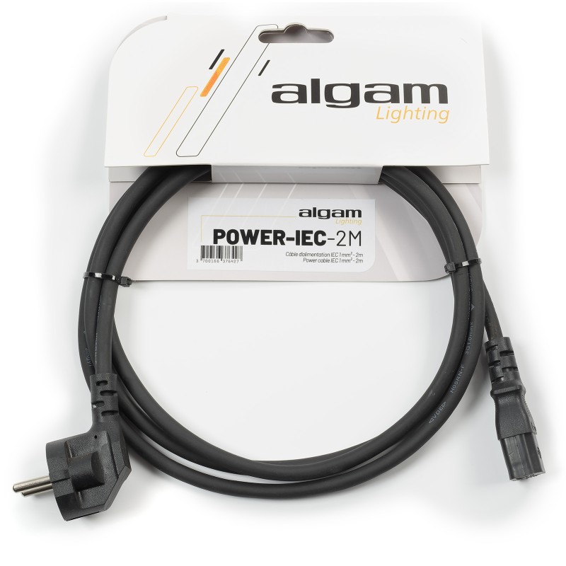 Algam Lighting POWER-IEC-2M - Câble alimentation IEC 2 m