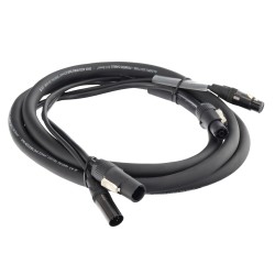 Algam Lighting DMX5-POWER-T1-3M - Câble PowerCON TRUE1 + DMX 3 m