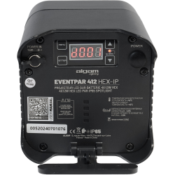 Algam Lighting EVENTPAR412 HEX IP - PAR batterie 4x12W IP65