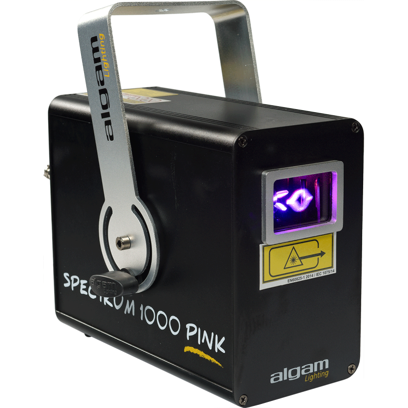 Algam Lighting Spectrum 1000 Pink - Laser rose 1000mW | Ubico