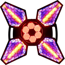 Algam Lighting Vintage Flower - Effet LED rotatif | Ubico