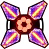 Algam Lighting Vintage Flower - Effet LED rotatif | Ubico