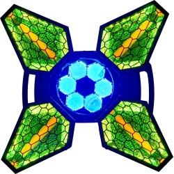 Algam Lighting Vintage Flower - Effet LED rotatif | Ubico