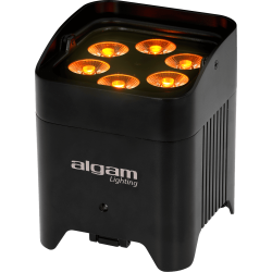 Algam Lighting EVENTPAR612-HEX-IP - PAR LED batterie IP65