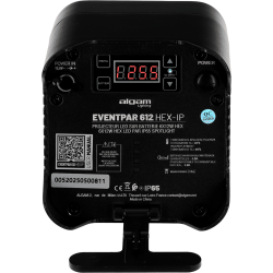 Algam Lighting EVENTPAR612-HEX-IP - PAR LED batterie IP65