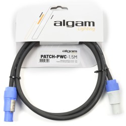 Algam Lighting PATCH-PWC-1.5M - Câble patch PowerCON 1,5 m