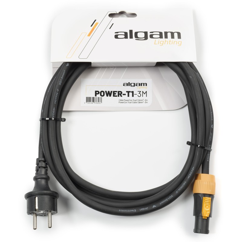 Algam Lighting POWER-T1-3M - Câble True1 3 m | Ubico Musique
