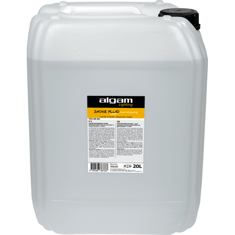 Algam Lighting FOG-QD-20L - Liquide fumée effet CO2 20 L