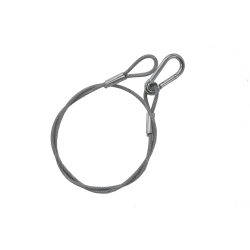 Pack 12 élingues Algam Lighting SWS-4-85 argent 85 cm 40 kg